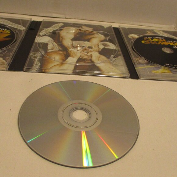 WCW Best Clash Champions Graphic Smack Down Wrestling 3 Disc Set - Picture 5 of 6